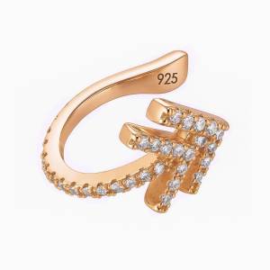 Rütbe Ear Cuff / Rose