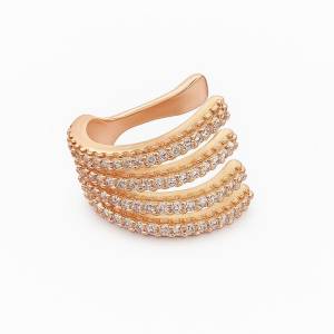 Dört Taş Şerit Ear Cuff 