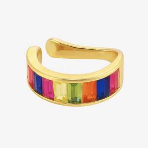 Multicolor Baget Ear Cuff