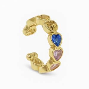 Color Mix Tamtur Kalp Cuff 