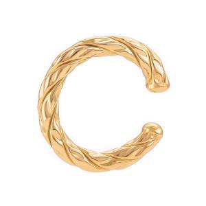 Doku Burgu Kalın Cuff / Rose