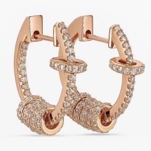 Halkalı Halka Küpe 