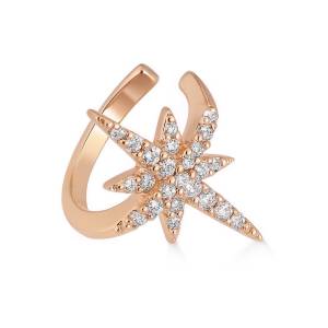 Kuzey Yıldızı Ear Cuff / Rose