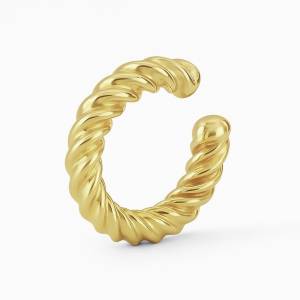 Medium Kalın Burgu Ear Cuff 