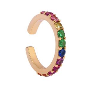 Rainbow Ear Cuff