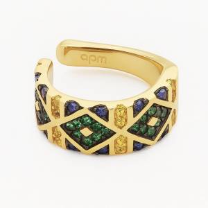 Etnik Ear Cuff 1 / Sarı