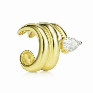 Drop Sarmal Kalın Cuff