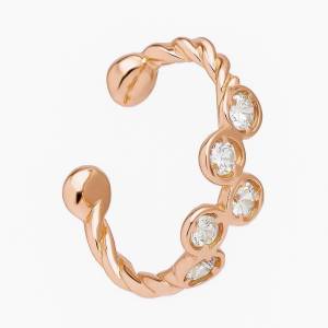Bezel Burgu Ear Cuff