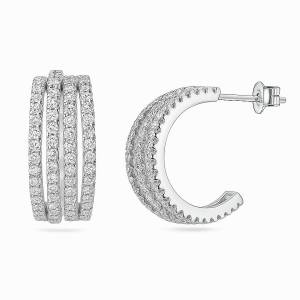 Dört Sıra Halka Küpe