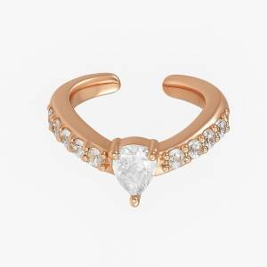 Damla Ear Cuff / Rose