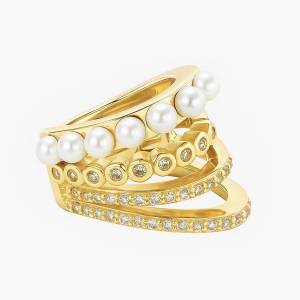 Mekanizmalı Pearl Ear Cuff 