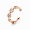 Bezel Julia Ear Cuff / Rose