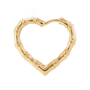 Bone Kalp Halka Küpe L 