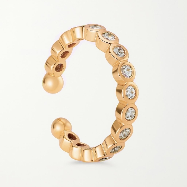 Bezel Tamtur Ear Cuff / Rose