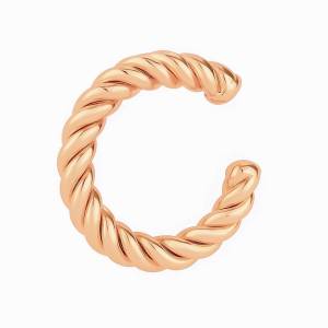Medium Burgu Ear Cuff / Rose