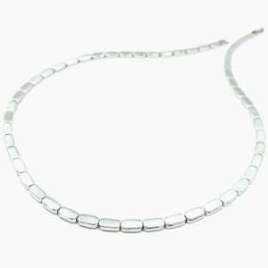 Petek Choker Kolye (Beyaz)