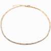 Strip Line Choker Kolye (Rose) - 16534