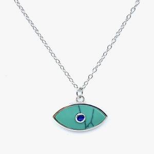 İthal Firuze Evil Eye Kolye