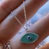 İthal Firuze Evil Eye Kolye - 17380