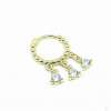 İthal Jane Bubble Halka Piercing (Sarı)