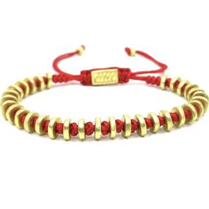 Alloy Tasarım Unisex Bileklik 5 / Kırmızı