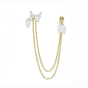 Isabella Chain Küpe 1 / Sarı