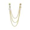 İsabella Chain Küpe 2 / Sarı 