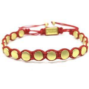 Alloy Tasarım Unisex Bileklik 4 / Kırmızı