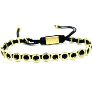Alloy Tasarım Unisex Bileklik 6 /Siyah
