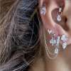 April Piercing 12 /Beyaz - 18166
