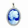 Cameo Kolye Ucu 1 / Beyaz