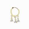 İthal Jane Bubble Halka Piercing (Sarı)