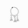 İthal Jane Bubble Halka Piercing (Beyaz)