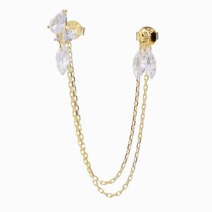 Isabella Chain Küpe 1 / Sarı