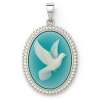 Cameo Kolye Ucu 2 / Beyaz