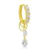 Isabella Hoop Küpe 1 / Sarı