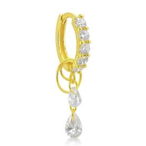 Isabella Hoop Küpe 1 / Sarı