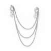 Isabella Chain Küpe 2 / Beyaz