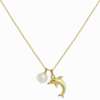Luna Pearl Dolphin Kolye
