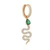 Yeşil Drop Serpent Küpe 2