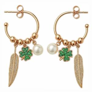 Pearl Lucky Halka Küpe