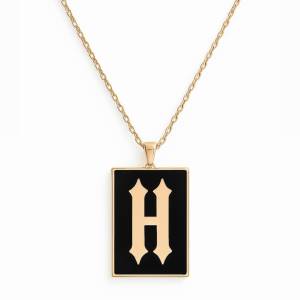H Harf Kolye