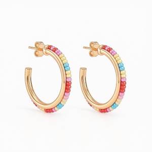 Color Mix Halka Küpe M