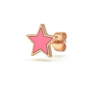 Pembe Yıldız Küpe