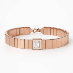 Begi Milky Plain Bileklik / Rose