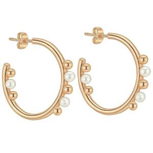 Pearl Bubble Halka Küpe