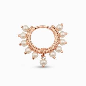 Elizabeth İnci Küpe S / Rose