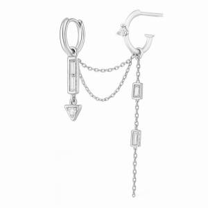 Begi Arrow Chain Küpe
