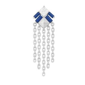 Mavi Lucy Chain Küpe