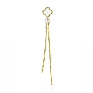 Pearl Clover Zincir Küpe